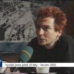2002 – Cheb: V KASSu proběhl další Rockfest, přijeli Plexis (TV Západ)