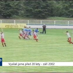 2002 – Cheb: Ve fotbalovém derby Union a FC se body dělily (TV Západ)