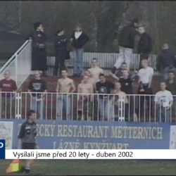 2002 – Cheb: Ve šlágru kola porazil Union Doubravku (TV Západ)