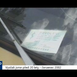 2002 – Cheb: Vstup a vjezd do areálu nemocnice se bude regulovat (TV Západ)