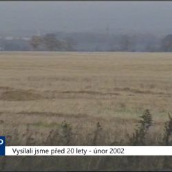 2002 – Cheb: Výběr zasíťování Průmyslového parku má zelenou (TV Západ)