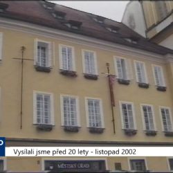 2002 – Cheb: Vypsána výběrka na místa všech vedoucích Odborů města (TV Západ)