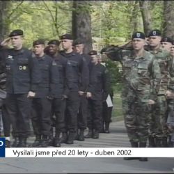 2002 – Cheb: Výročí osvobození si připomněli i vojáci několika armád (TV Západ)
