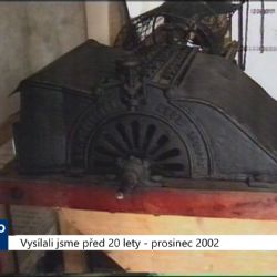 2002 – Cheb: Výstava v muzeu ukazuje dobové zemědělské nářadí (TV Západ)