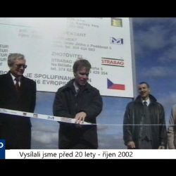 2002 – Cheb: Výstavba Průmyslového parku byla zahájena (TV Západ)