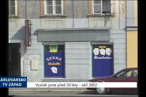 Foto: 2002 – Cheb: Začaly chodit žádosti o výjimky z regulace otevíraček (TV Západ)