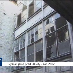 2002 – Cheb: Začíná rekonstrukce budovy pro muzeum (TV Západ)