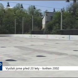 2002 – Cheb: Zastřešení zimního stadionu má začít ještě letos (TV Západ)