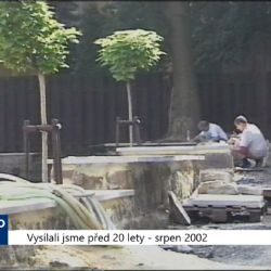 2002 – Cheb: Zrekonstruovaná Klášterní zahrada bude otevřena 12. října (TV Západ)