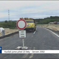 2002 – Chebsko: Kvůli obchvatu došlo k uzavření silnice u Odravy (TV Západ)