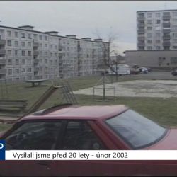 2002 – Sokolov: Chodníky se vyvýší nad vozovku kvůli parkování (TV Západ)