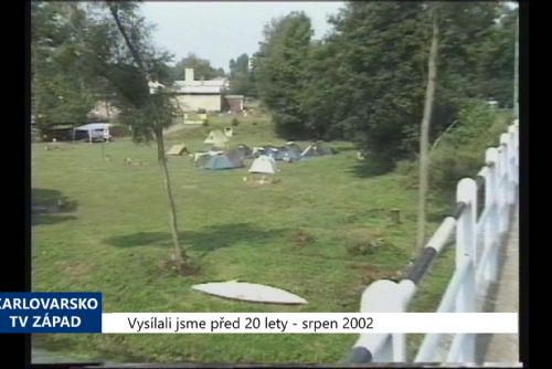 Foto: 2002 – Sokolov: Chystá se projekt cyklostezky podél Ohře (TV Západ)