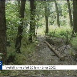 2002 – Sokolov: Město chce směnit lesy za pozemky v Jižním lomu (TV Západ)