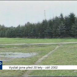 2002 – Sokolov: Město koupí lesopark za autobusovým nádražím (TV Západ)