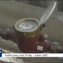 2002 – Sokolov: Město přispěje lidem na nové vodovodní přípojky (TV Západ)