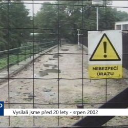 2002 – Sokolov: Plynaři zdrželi otevření cesty pro pěší (TV Západ)