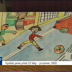2002 – Sokolov, Praha: Děti s Ajaxem navštívily Policejní muzeum (TV Západ)