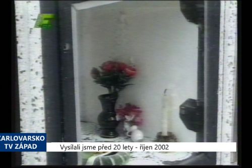 Foto: 2002 – Sokolov: Ukradl ostatky dítěte a chtěl peníze (TV Západ)