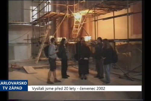 obrázek:2002 – Sokolov: V kostele kapucínů budou výstavy i koncerty (TV Západ)