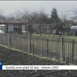 2002 – Sokolov: Zahrádkáři získají slevu za zatopené pozemky (TV Západ)