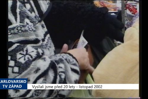 Foto: 2002 – Sokolovsko: Pozor na kapsáře, zvláště v předvánoční době (TV Západ)
