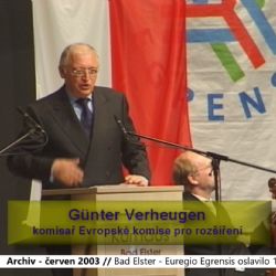 2003 – Bad Elster: Euregio Egrensis oslavilo 10 let (TV Západ)