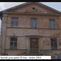 2003 – Cheb: Budovu bývalé vojenské správy získá město (TV Západ)