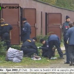 2003 – Cheb: Do razie na Svatém Kříži se zapojilo přes 100 osob (TV Západ)