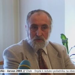 2003 – Cheb: Dojde k redukci pořadníku na obecní byty (TV Západ)