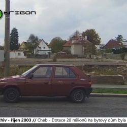 2003 – Cheb: Dotace 20 milionů na bytový dům byla schválena (TV Západ)