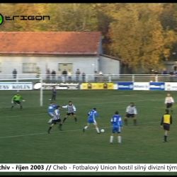 2003 – Cheb: Fotbalový Union hostil silný divizní tým Litvínova (TV Západ)