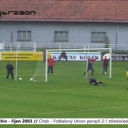 2003 – Cheb: Fotbalový Union porazil 2:1 středočeské Ovčáry (TV Západ)