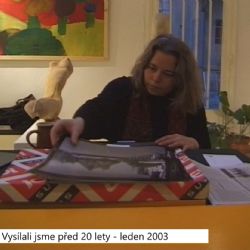 2003 – Cheb: Galerie sdružuje Ateliér a chystá Chebské dvorky (TV Západ)