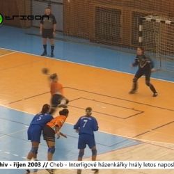 2003 – Cheb: Interligové házenkářky hrály letos naposledy doma (TV Západ)