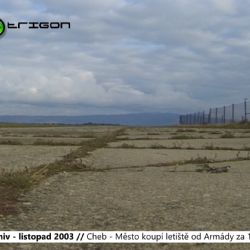 2003 – Cheb: Město koupí letiště od Armády za 10 milionů (TV Západ)