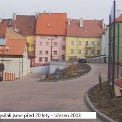 2003 – Cheb: Parkování ve dvou dvorech bude placené (TV Západ)