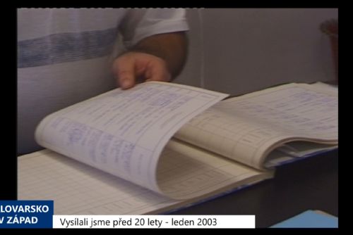 Foto: 2003 – Cheb: Poradní komisi Rady nahradí okruh odborníků (TV Západ)