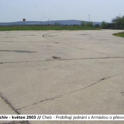 2003 – Cheb: Probíhají jednání s Armádou o převodu letiště (TV Západ)
