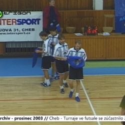 2003 – Cheb: Turnaje ve futsale se zúčastnilo 20 týmů (TV Západ)