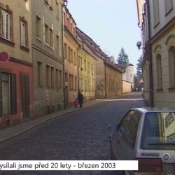 2003 – Cheb: V Hradební u školy vzniknou zpomalovací retardéry (TV Západ)