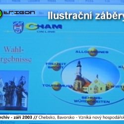 2003 – Chebsko, Bavorsko: Vzniká nový hospodářský portál (TV Západ)