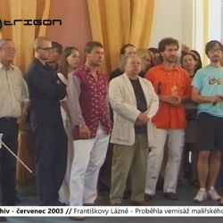 2003 – Františkovy Lázně: Proběhla vernisáž malířského sympozia (TV Západ)