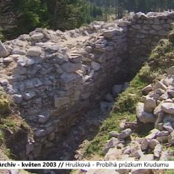 2003 – Hrušková: Probíhá archeologický průzkum Krudumu (TV Západ)