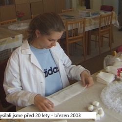 2003 – Sokolov: Centrum muselo dočasně propustit pět asistentů (TV Západ)
