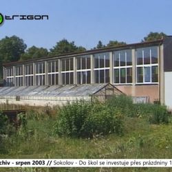 2003 – Sokolov: Do škol se investuje přes prázdniny 10 milionů (TV Západ)