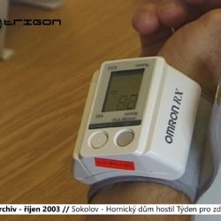 2003 – Sokolov: Hornický dům hostil Týden pro zdraví (TV Západ)