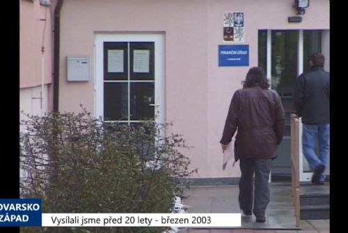 Foto: 2003 – Sokolov: Městský rozpočet čeká na schválení (TV Západ)