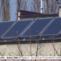 2003 – Sokolov: Na ISŠTE je 79 slunečních kolektorů (TV Západ)