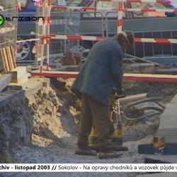 2003 – Sokolov: Na opravy chodníků a vozovek půjde více peněz (TV Západ)