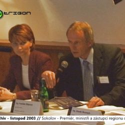 2003 – Sokolov: Premiér, ministři a zástupci regionu diskutovali (TV Západ)